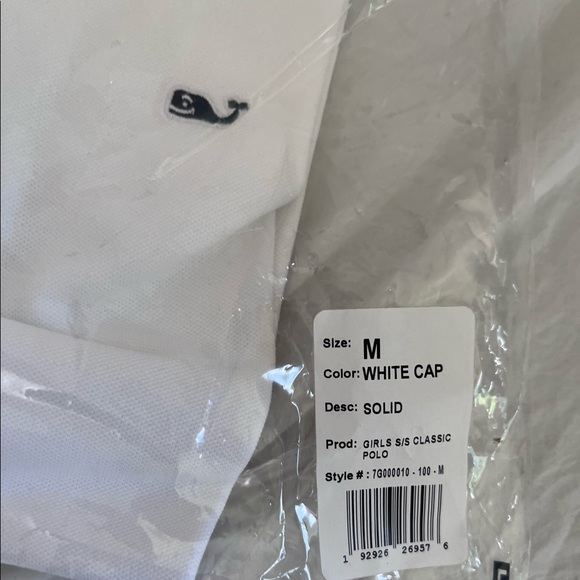 NEW VINEYARD VINES GIRLS SHORT SLEEVE POLO - Picture 2 of 4